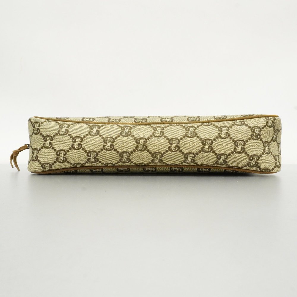 Auth Gucci GG Plus Clutch Bag Women's GG Plus Clutch Bag Beige - Picture 3 of 9